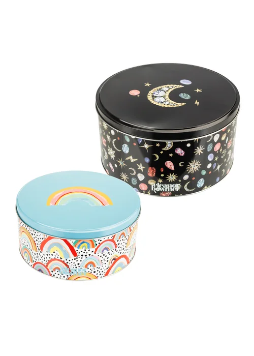 Eleanor Bowmer Cake Tin S02 Gem & Rainbow - One Size Image 4