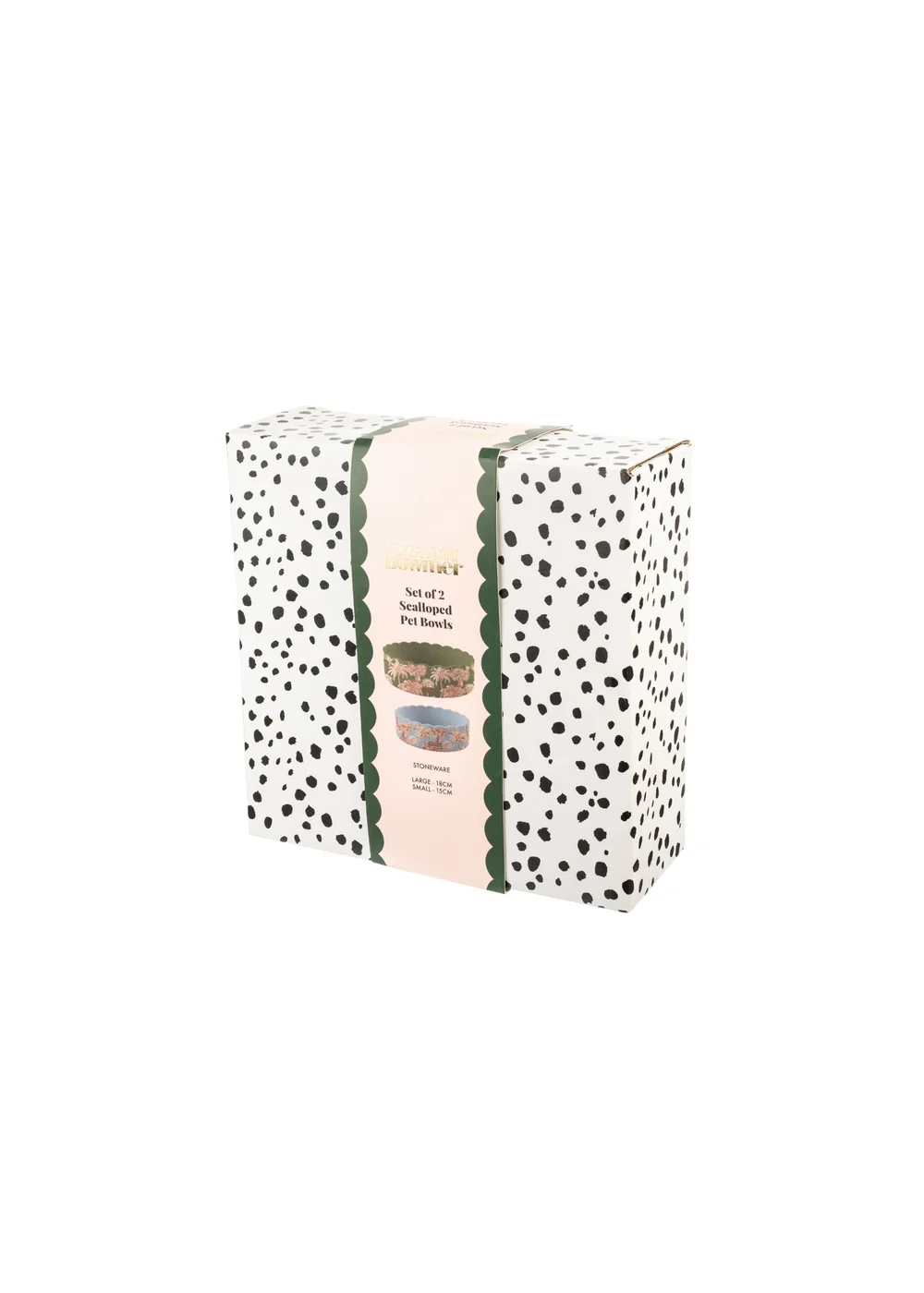 Eleanor Bowmer Pet Bowl Set Of 2 Palm - One Size Image 4