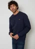 Threadbare Navy 2 Pack Crew Neck Sweatshirts - 2XL Image 3
