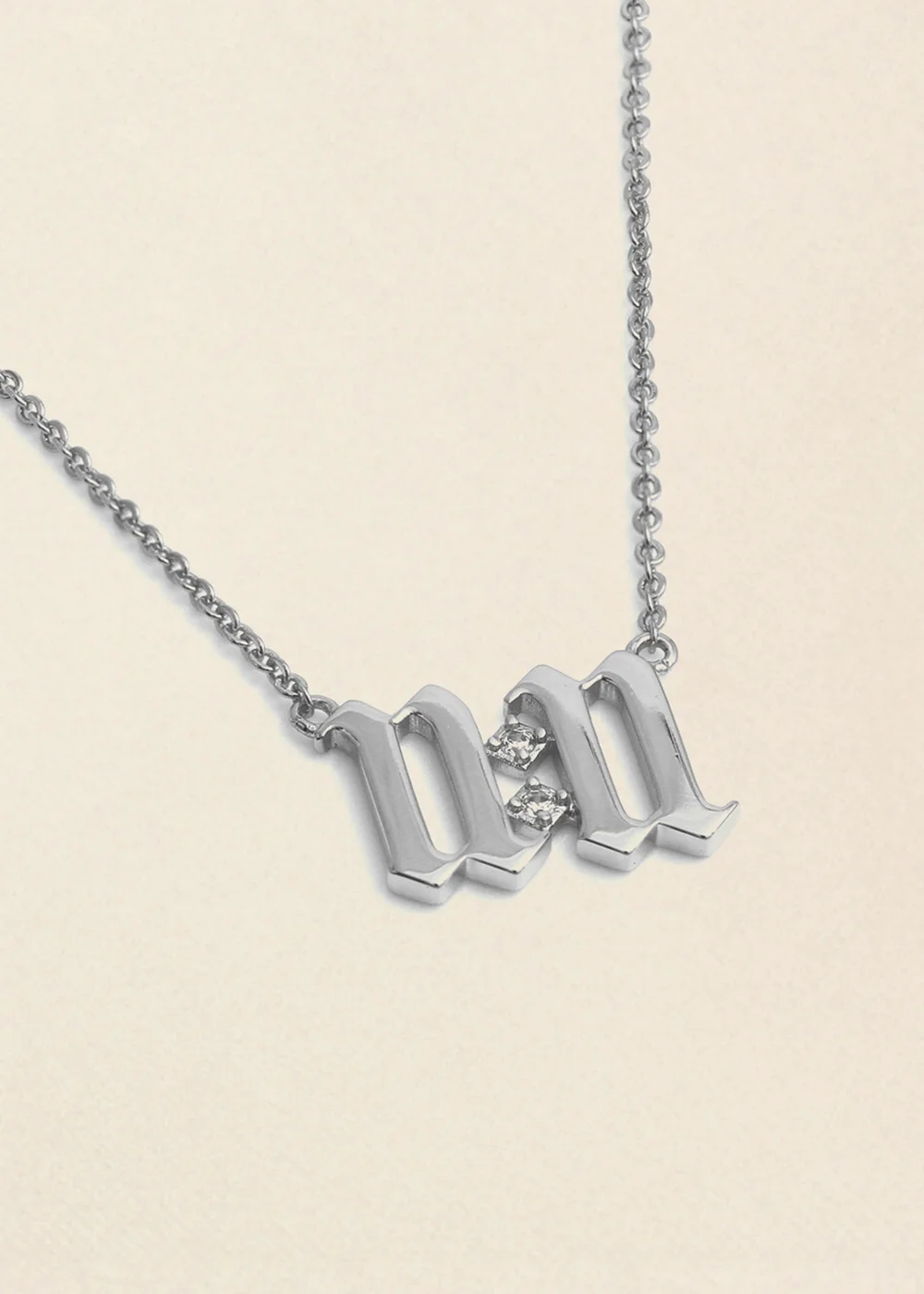 Say It With Silver 11:11 Necklace - IN7 Image 3
