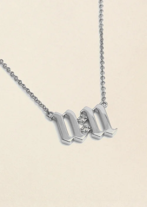 Say It With Silver 11:11 Necklace - IN7 Image 3