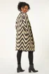 Roman Black Petite Chevron Print Pocket Knit Coatigan - 8 Image 3