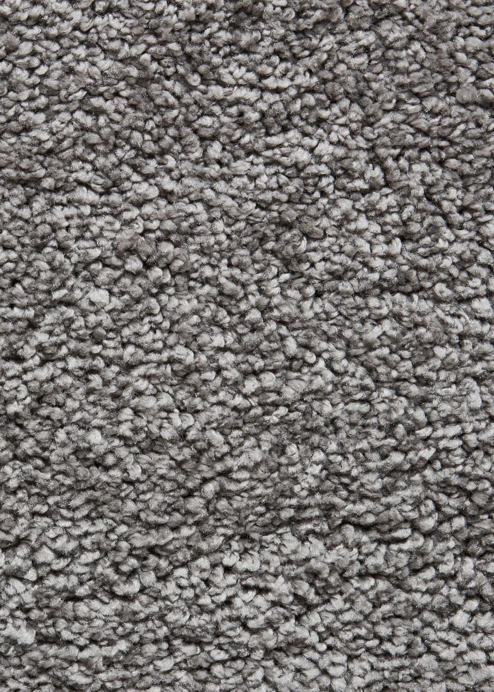 Think Rugs Sierra Pebble Grey Plain Shaggy Rectangle Rug - 80 x 150 Image 3