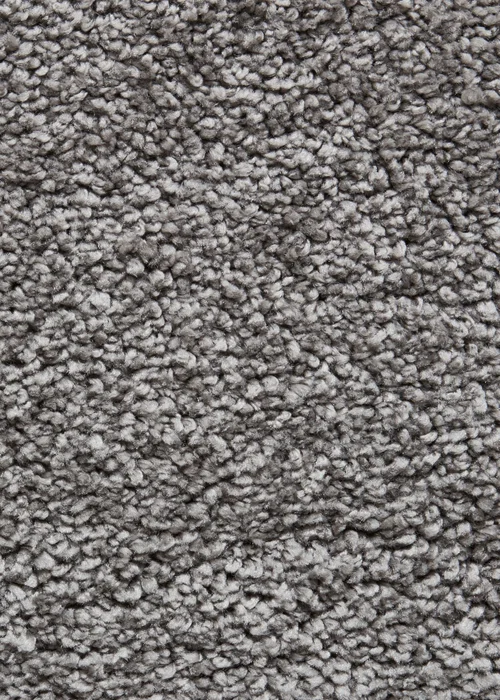 Think Rugs Sierra Pebble Grey Plain Shaggy Rectangle Rug - 80 x 150 Image 3