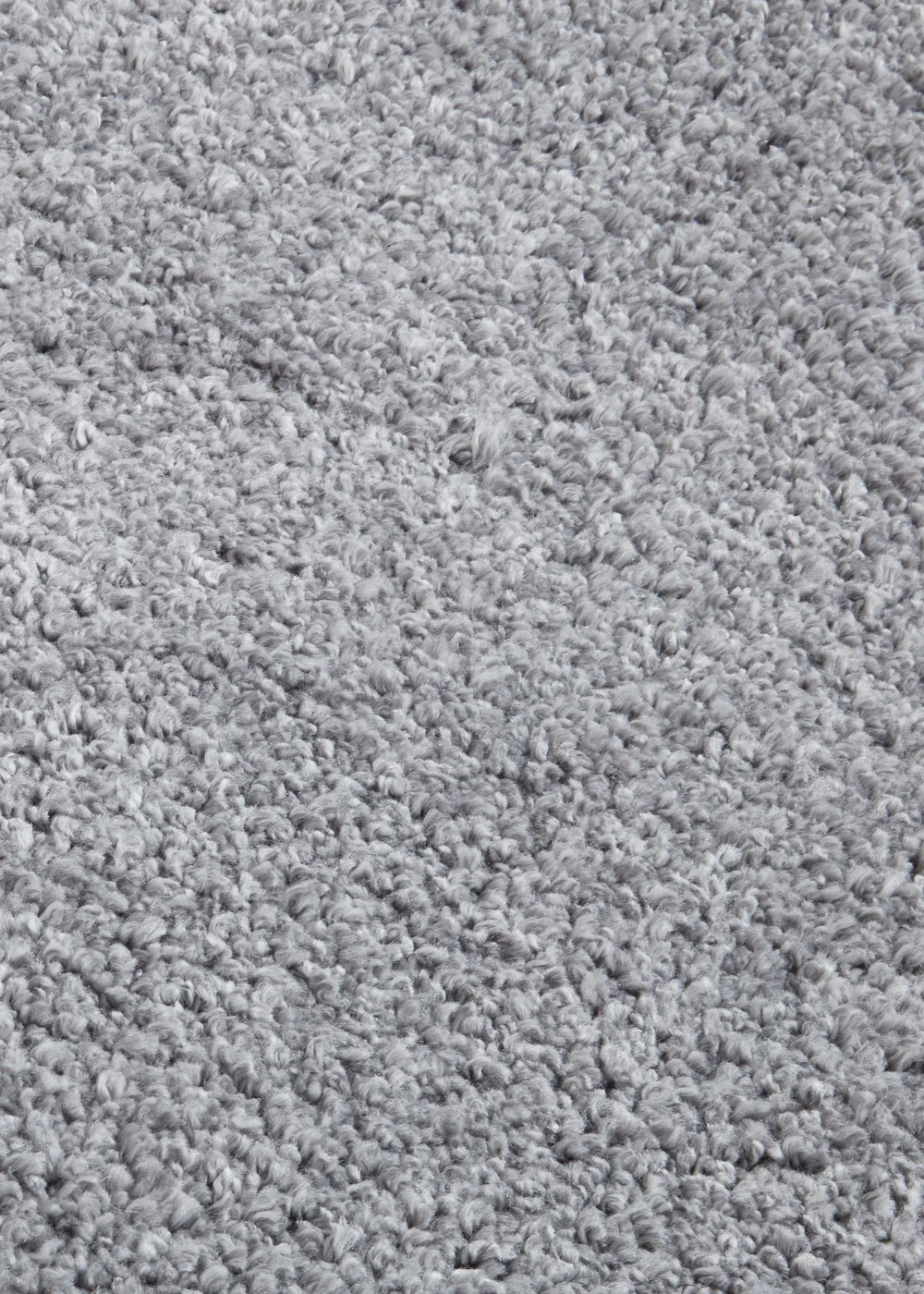 Think Rugs Sierra Grey Plain Shaggy Rectangle Rug - 80 x 150 Image 3