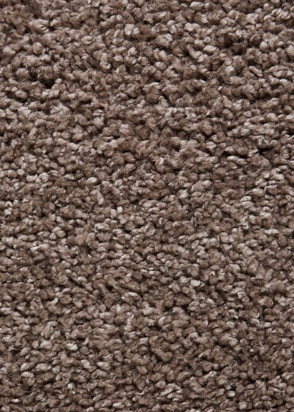 Think Rugs Sierra Beige Plain Shaggy Rectangle Rug - 80 x 150 Image 3