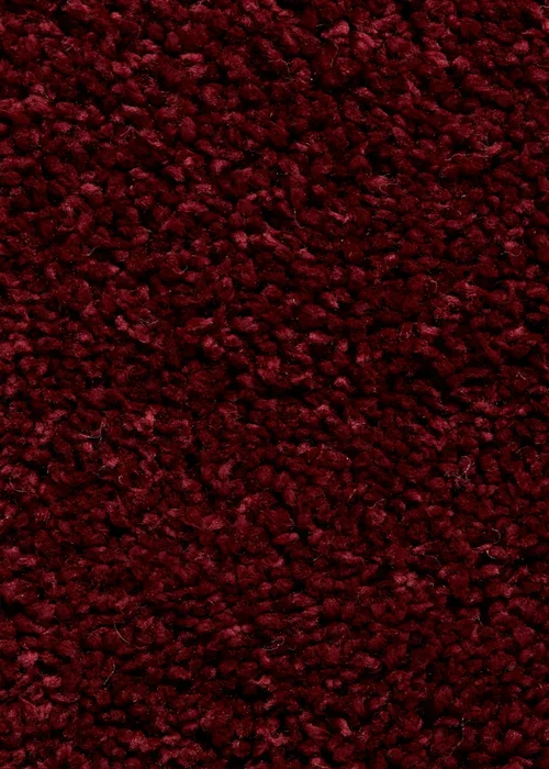 Think Rugs Sierra Ruby Plain Shaggy Rectangle Rug - 80 x 150 Image 3