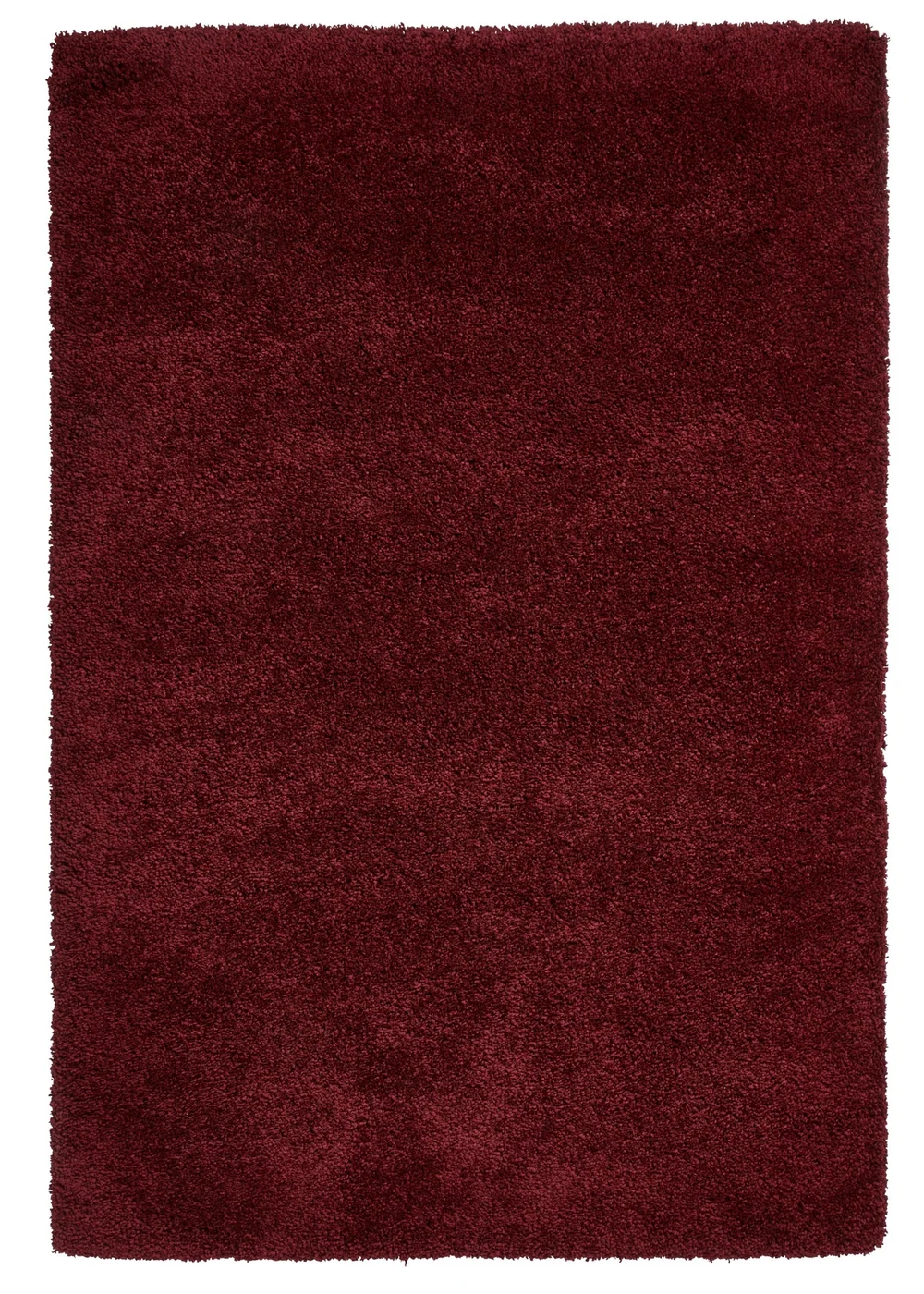 Think Rugs Sierra Ruby Plain Shaggy Rectangle Rug - 80 x 150 Image 2
