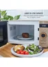 Swan Nordic Beige Digital Microwave (20L) - One Size Image 4