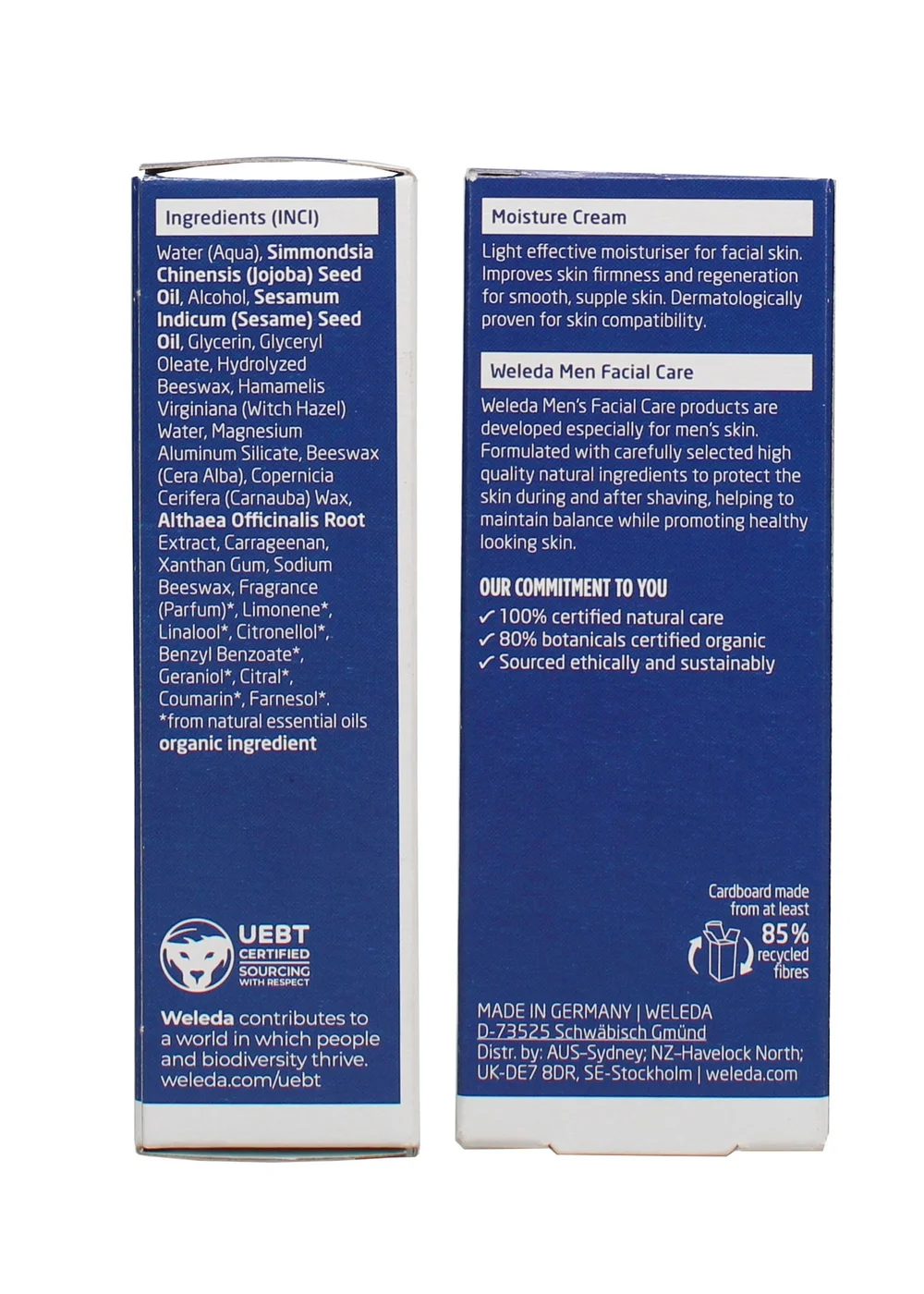Weleda Moisture Cream For Men (30ml) - 30ml Image 2