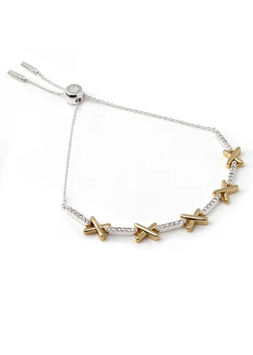 Say It With Gold and Silver Kiss Collection Christmas Cracker - One Size Adjustable Image 3