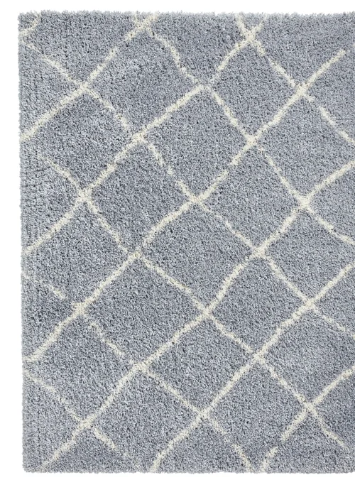 Think Rugs Scandi Berber Grey/Cream Berber Rectangle Rug - 80 x 150 Image 2