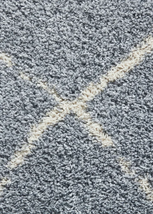 Think Rugs Scandi Berber Grey/Cream Berber Rectangle Rug - 80 x 150 Image 4