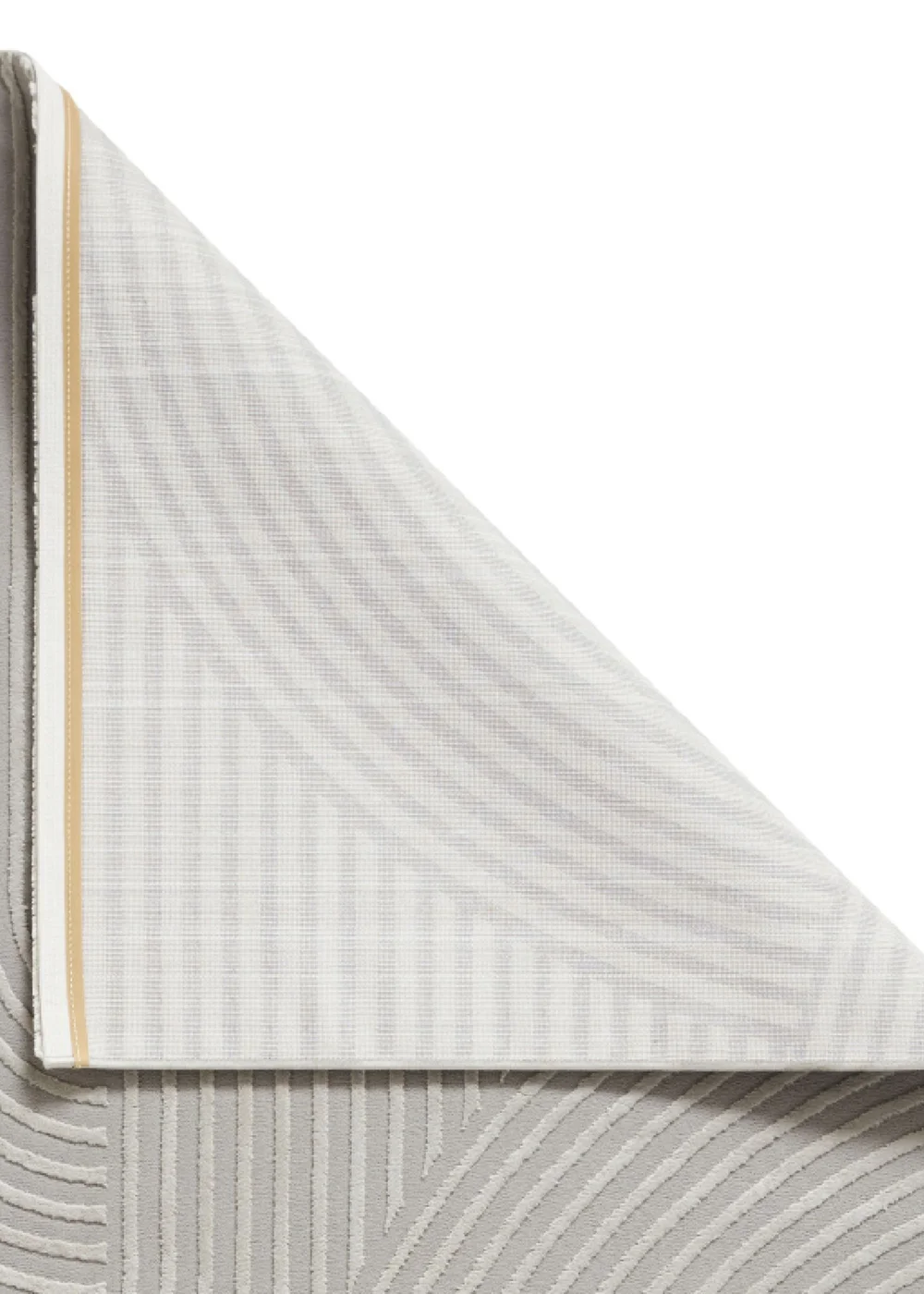Think Rugs Flores Grey Modern Rectangle Rug - 120 x 170 Image 4