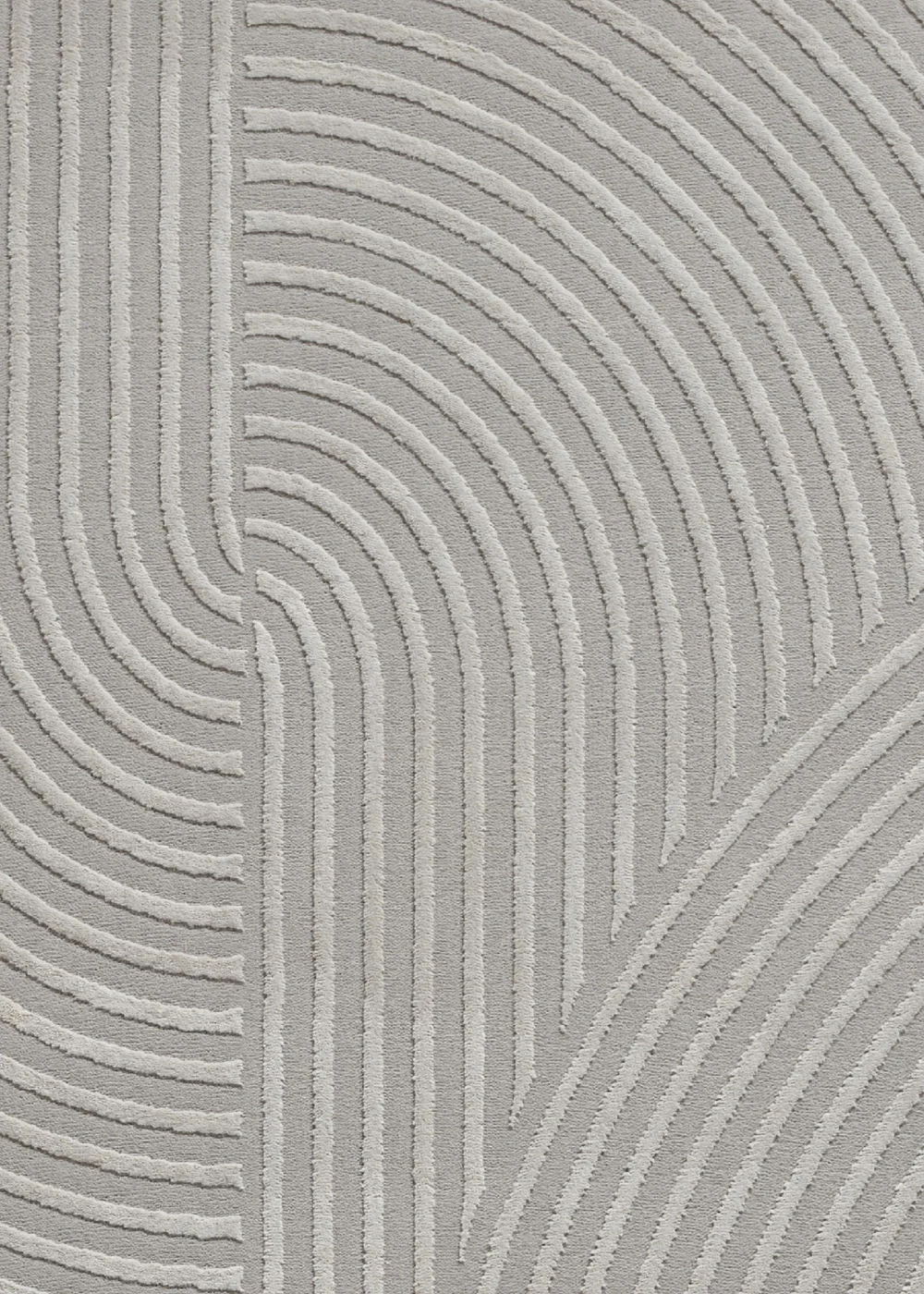 Think Rugs Flores Grey Modern Rectangle Rug - 120 x 170 Image 6
