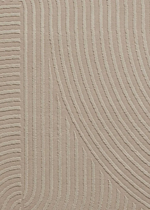 Think Rugs Flores Mink Modern Rectangle Rug - 120 x 170 Image 6