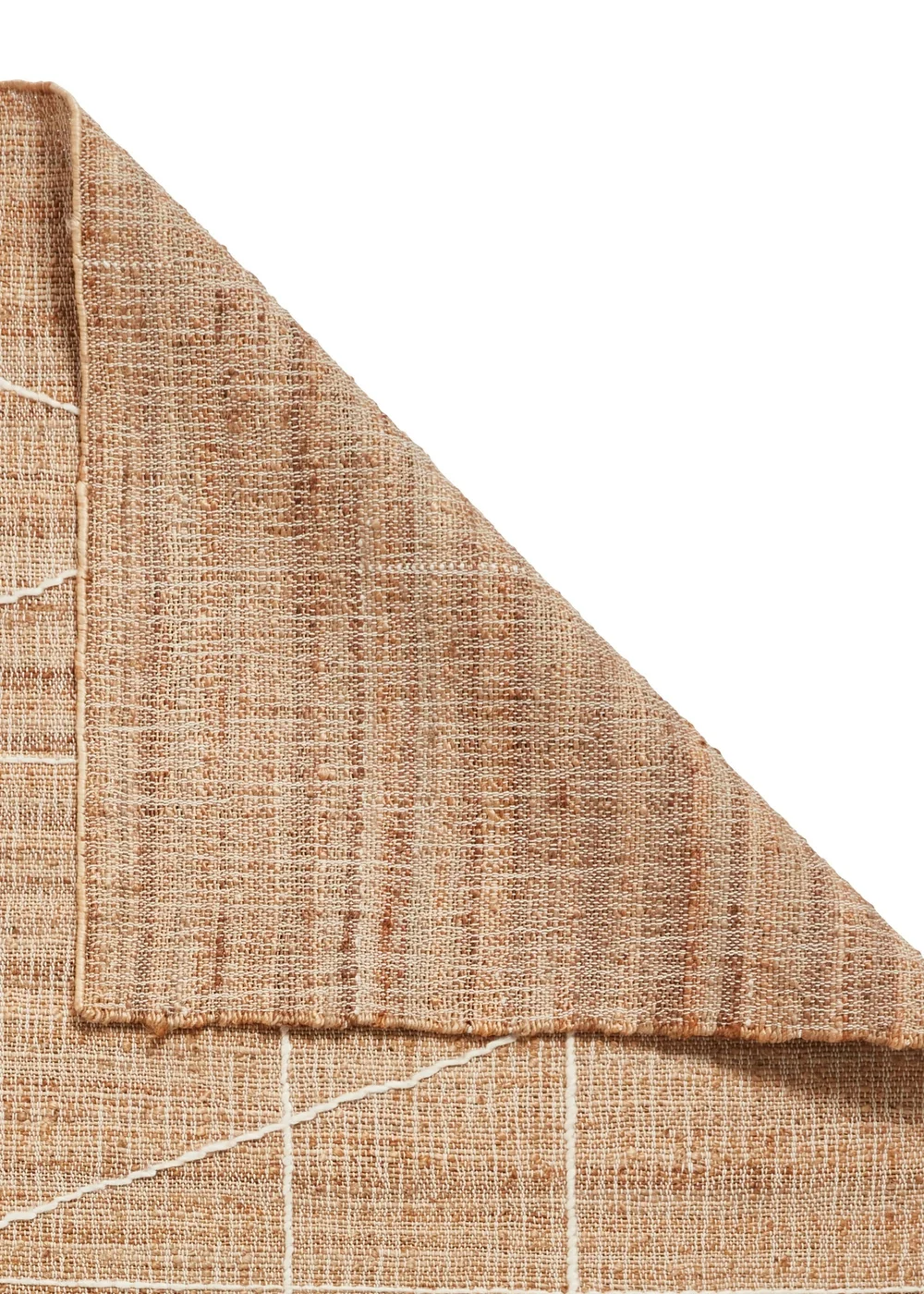 Think Rugs Bazaar Natural Natural Rectangle Rug - 120 x 170 Image 4