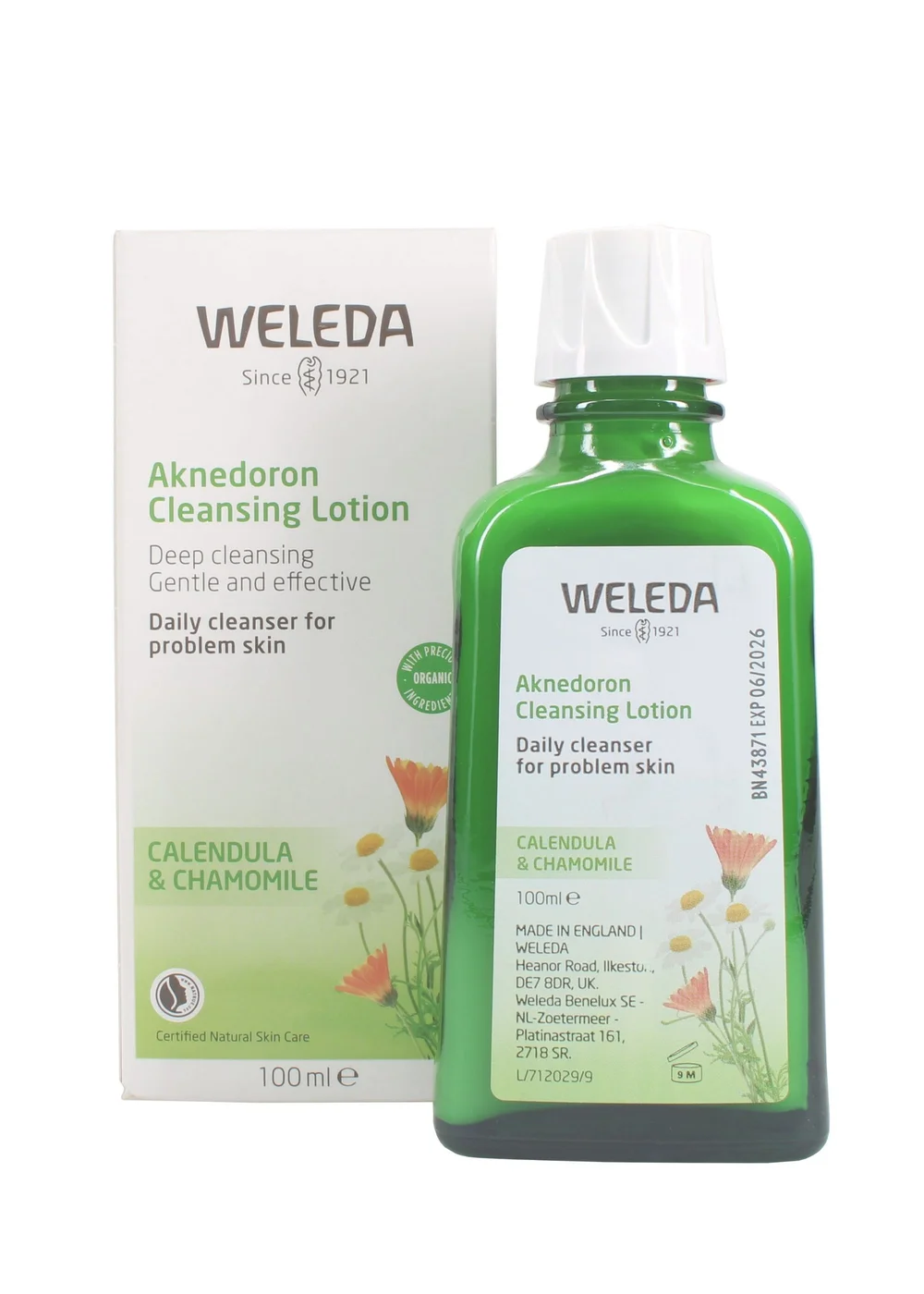 Weleda Cleansing Lotion Aknedoron (100ml) - 100ml Image 1