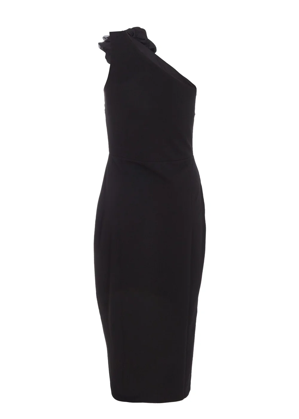 Quiz Black Corsage Midi Dress - 6 Image 5