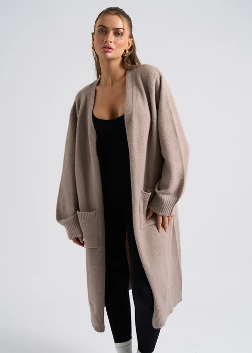 Urban Bliss Mink Longline Cardigan - S Image 3