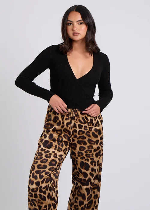Urban Bliss Black Ballet Wrap Cardigan - 8 Image 1