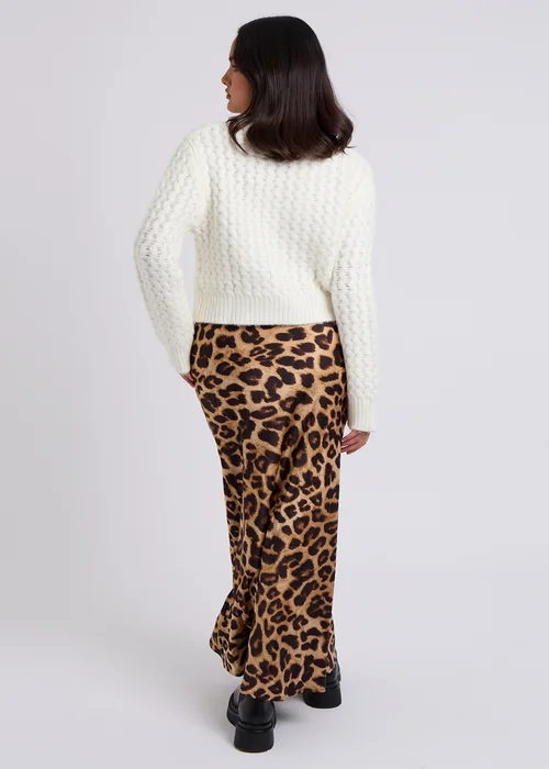Urban Bliss Cream Zig Zag Cable Jumper - S Image 2