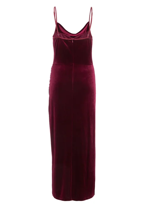 Quiz Red Petite Cowl Neck Midaxi Dress - 6 Image 5