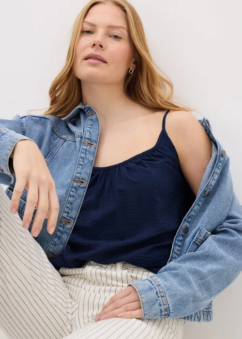 Navy Cami Top - 8 Image 1