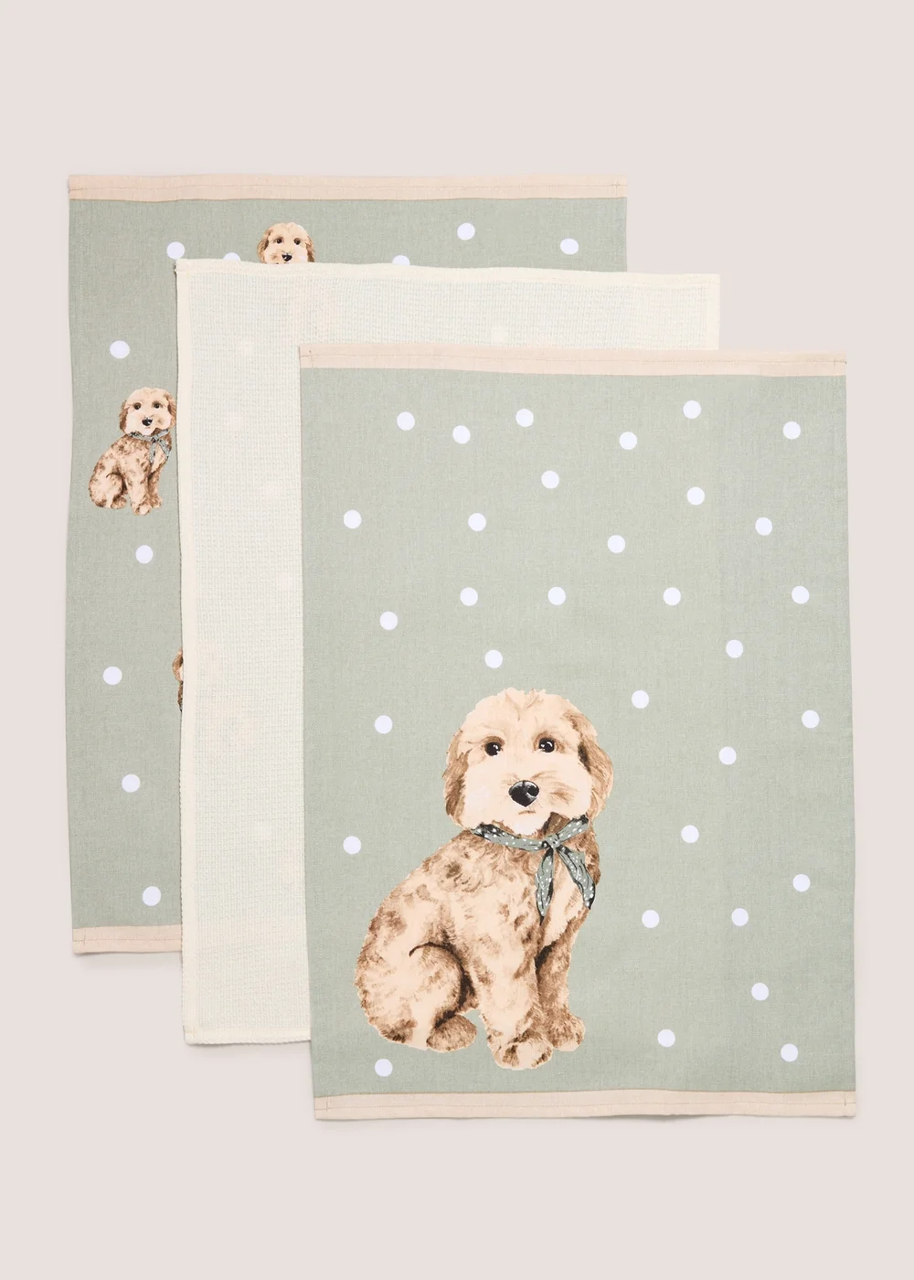 3 Pack Cockapoo Tea Towels Image 1