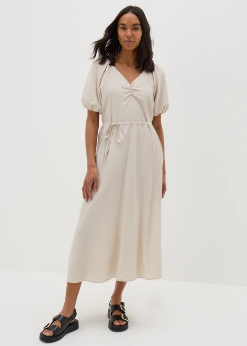 Papaya Petite Stone Tie Midi Dress - Size 6 Image 1