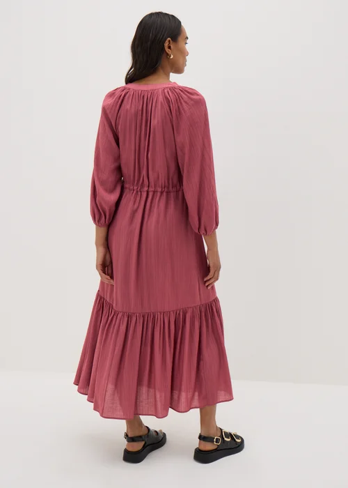 Papaya Petite Pink Raglan Shirt Midi Dress - 6 Image 2