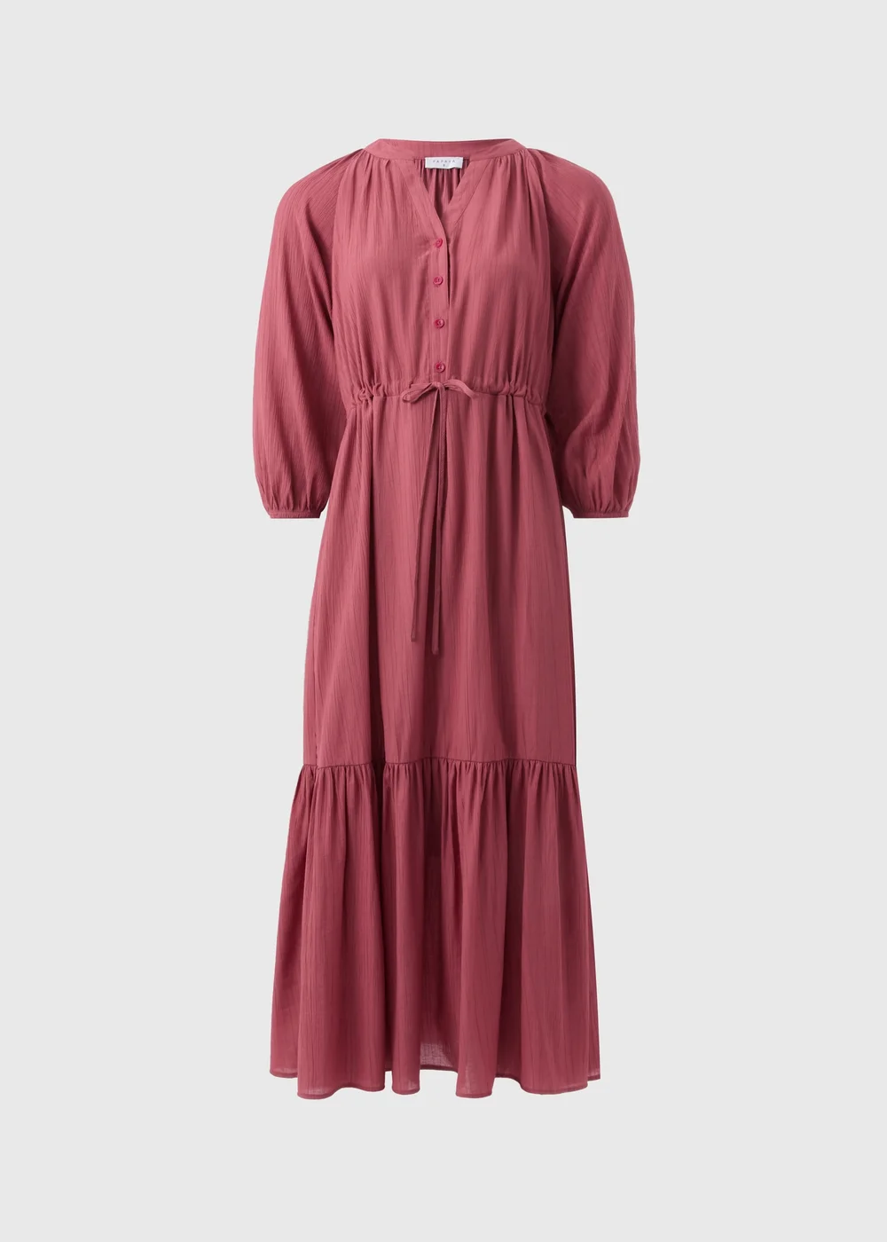 Papaya Petite Pink Raglan Shirt Midi Dress - 6 Image 4