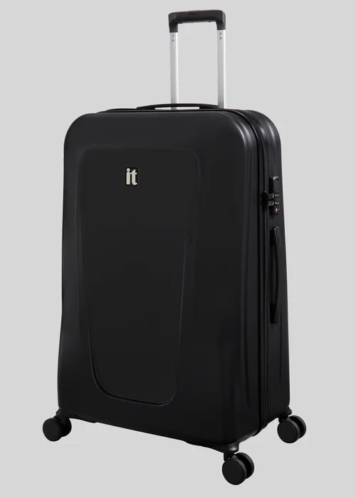 IT Luggage Black Hard Suitcase - Cabin Image 3