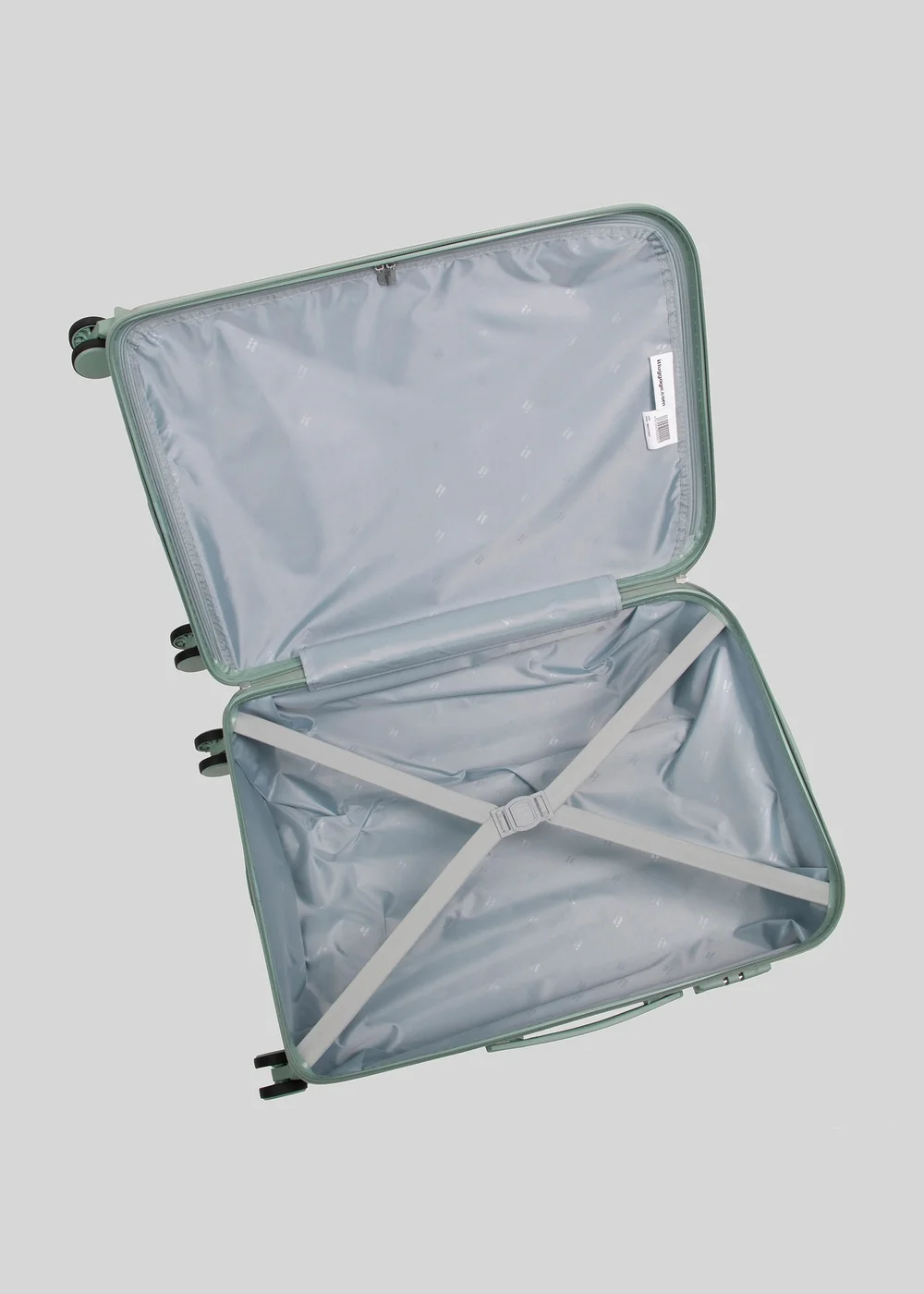 IT Luggage Green Hard Suitcase - Cabin Image 2
