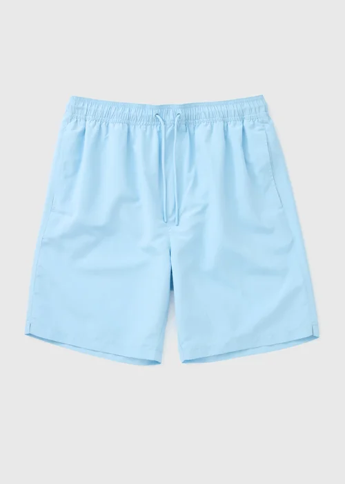 Light Blue Long Swim Shorts - XS Image 3