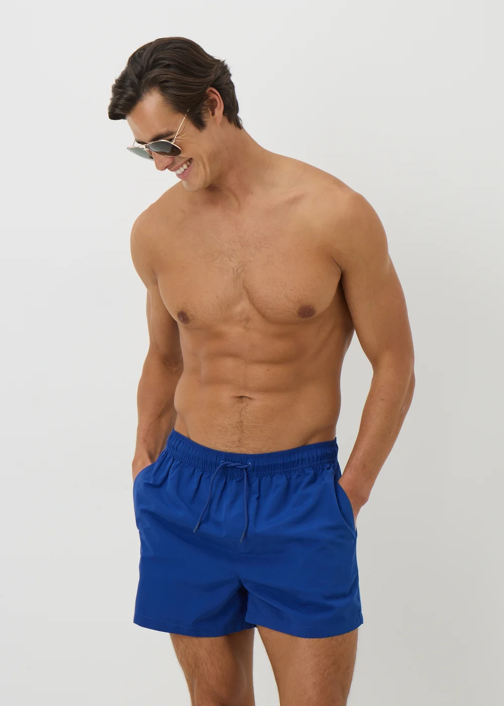 Cobalt Blue Short Swim Shorts - XS Image 1