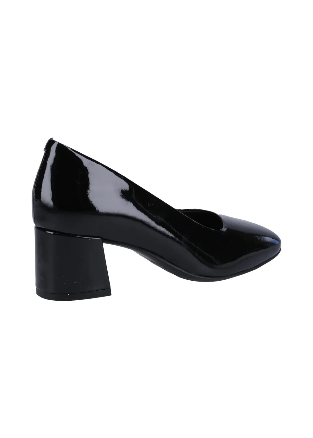 Hush Puppies Black Alicia Patent Court Shoe - 3 Image 3