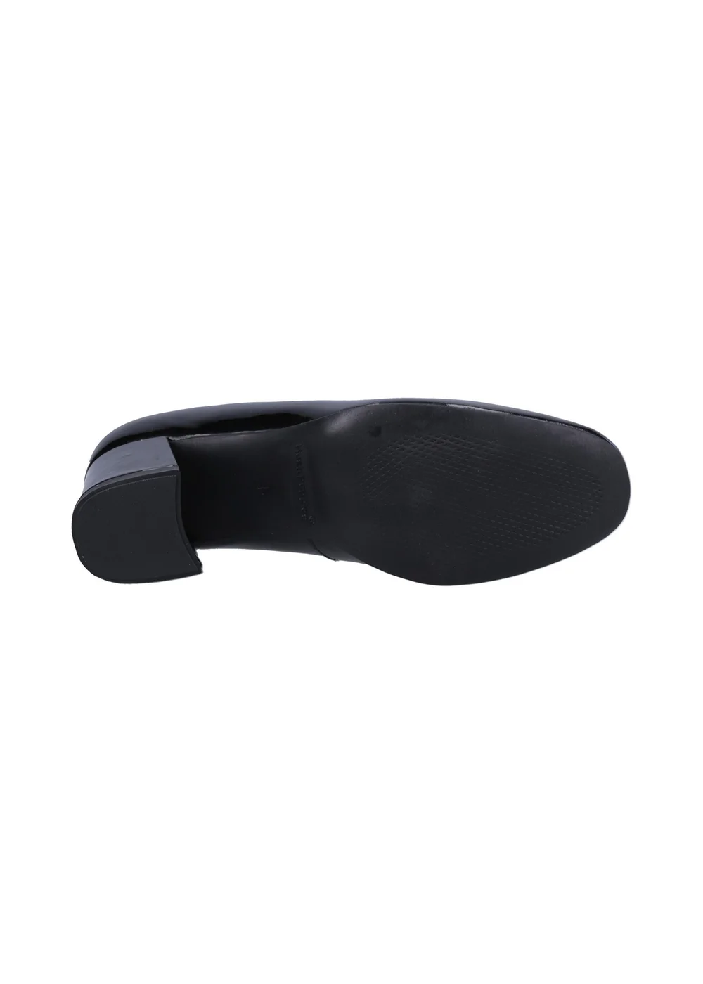 Hush Puppies Black Alicia Patent Court Shoe - 3 Image 4