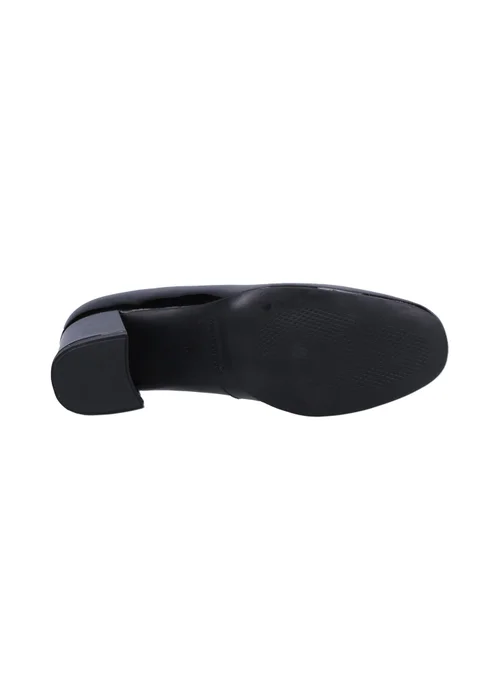Hush Puppies Black Alicia Patent Court Shoe - 3 Image 4