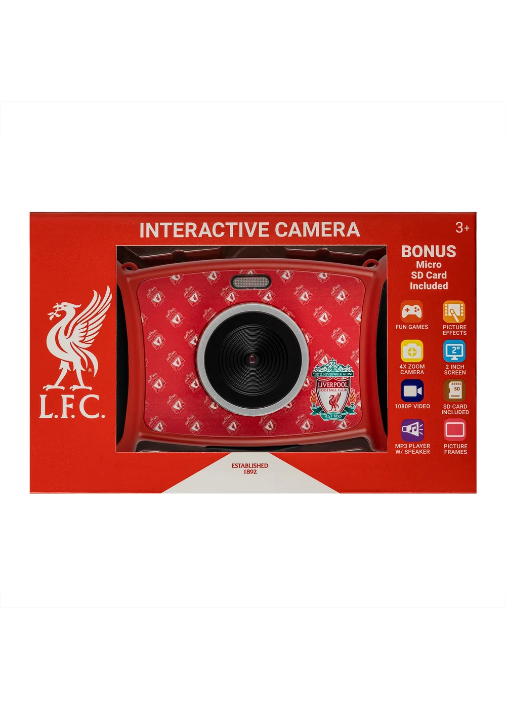 Disney Official Liverpool Football Club Red Interactive Camera - One Size Image 4