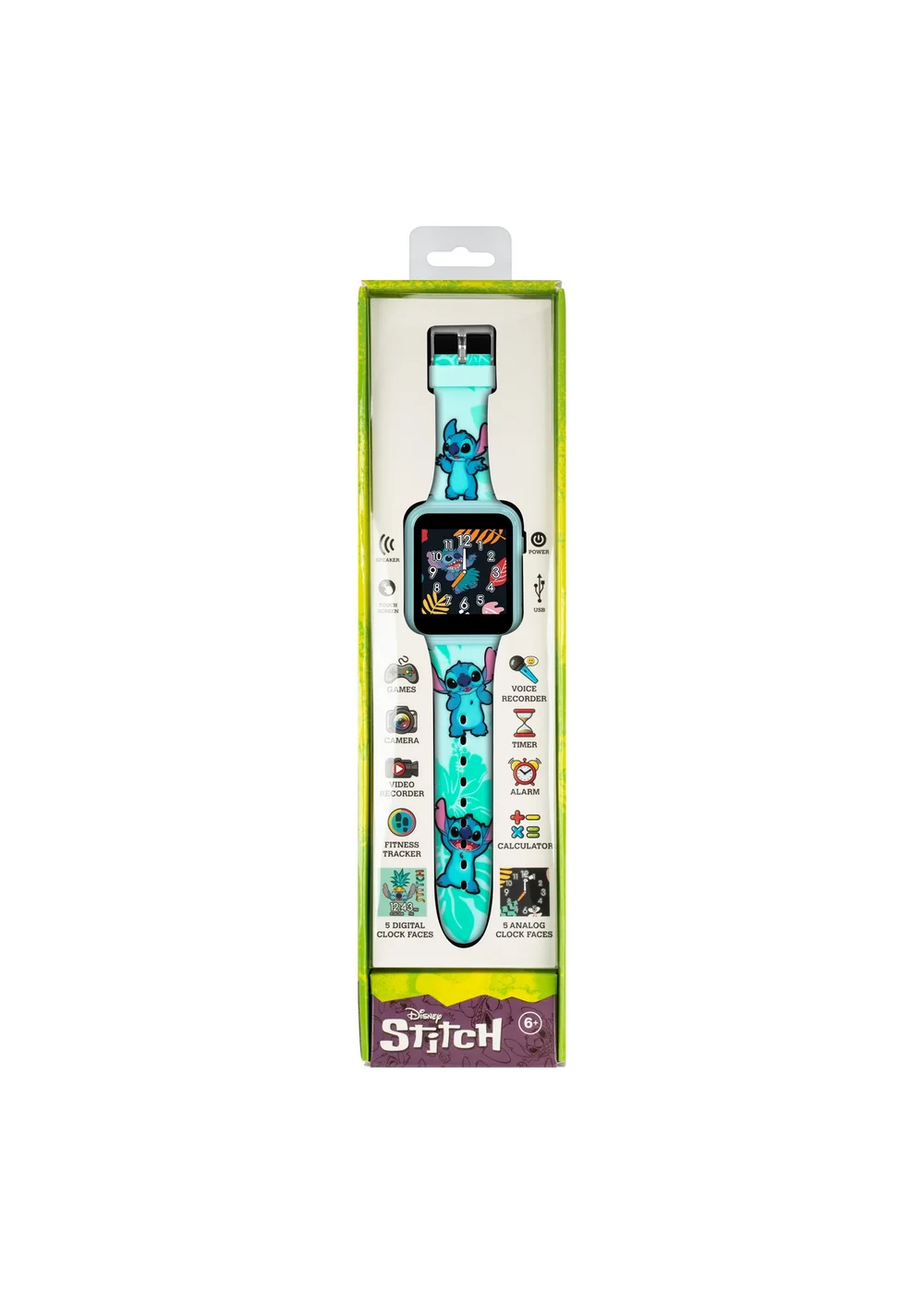Disney Lilo & Stitch Interactive Watch - One Size Image 6