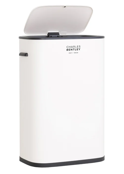 Charles Bentley White Sensor Bin - One Size Image 4