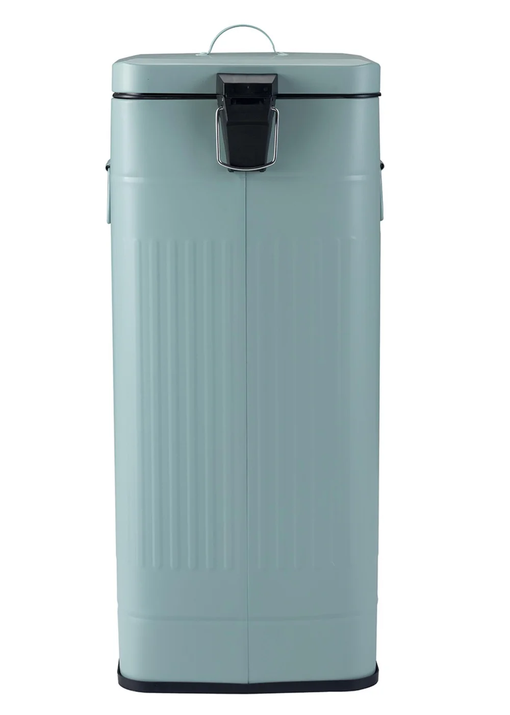 Charles Bentley Heritage Green Square Retro Kitchen Pedal Bin - One Size Image 5