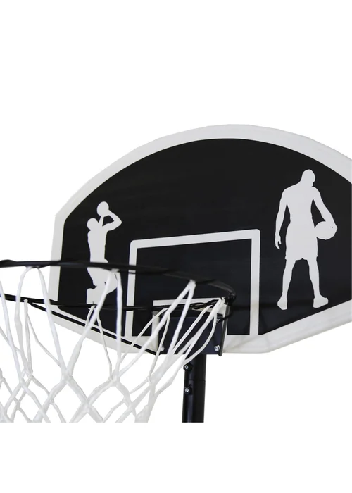 Charles Bentley Children's Adjustable Basketball Hoop with Backboard - One Size Image 3
