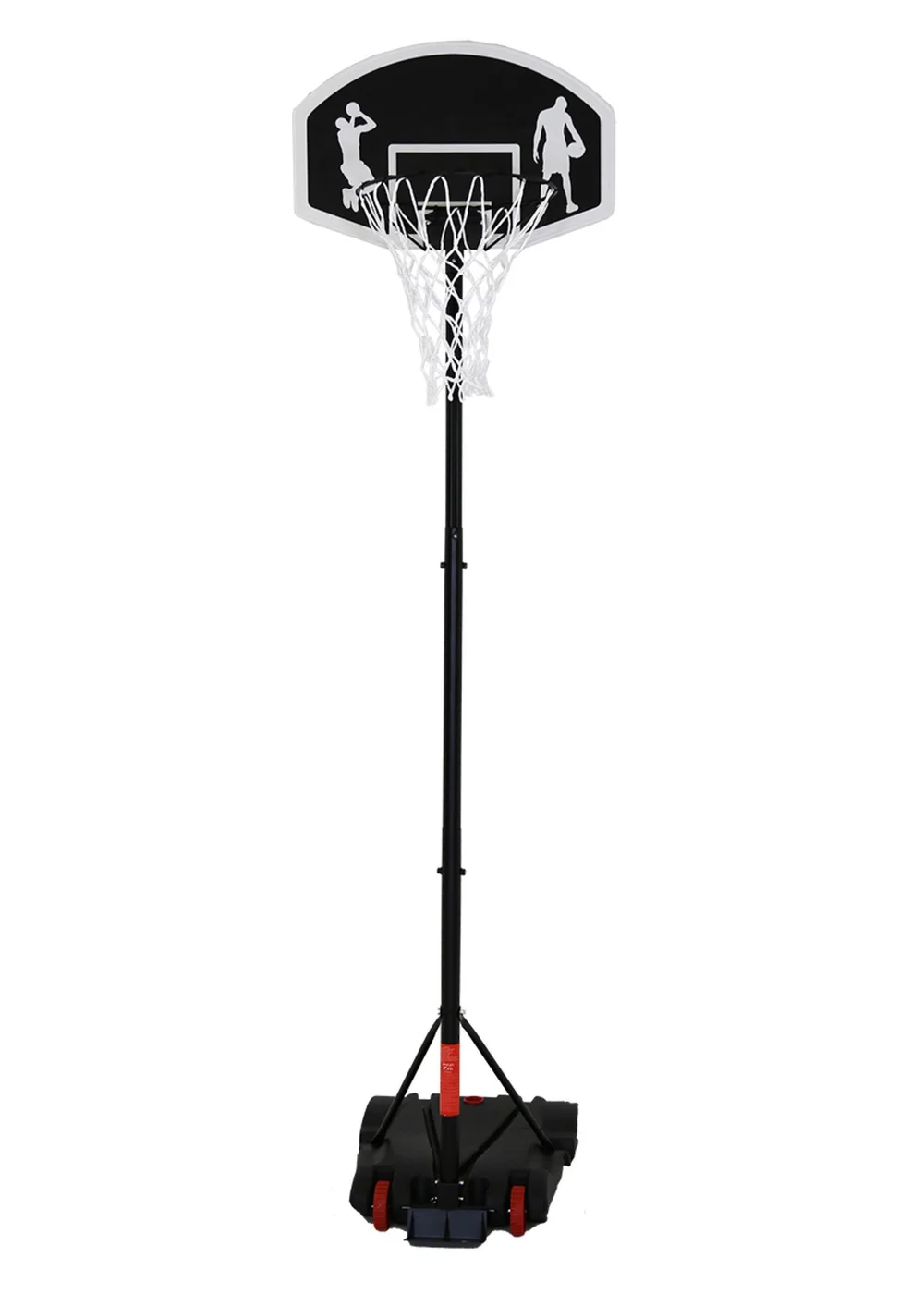 Charles Bentley Children's Adjustable Basketball Hoop with Backboard - One Size Image 2