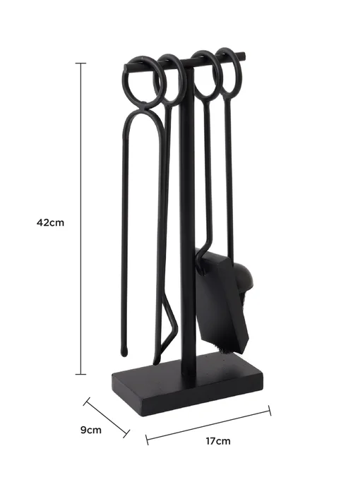Charles Bentley Conifer Fireside Companion Set - One Size Image 6