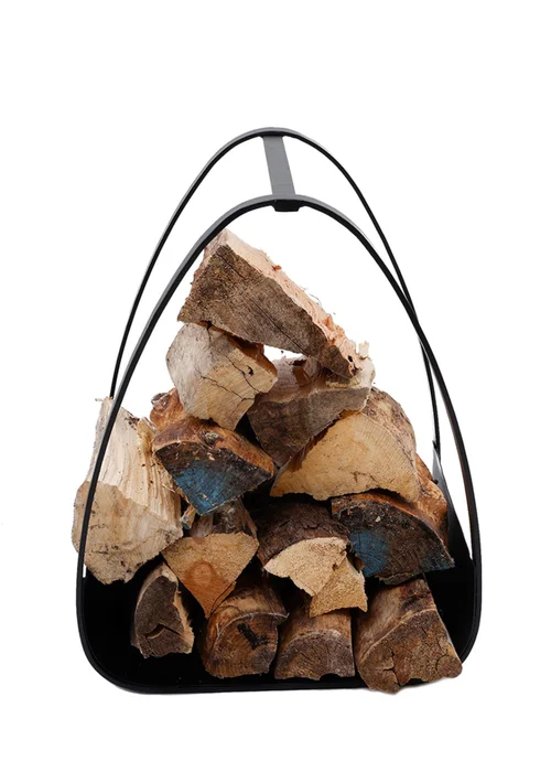 Charles Bentley Larch Log Holder - One Size Image 2