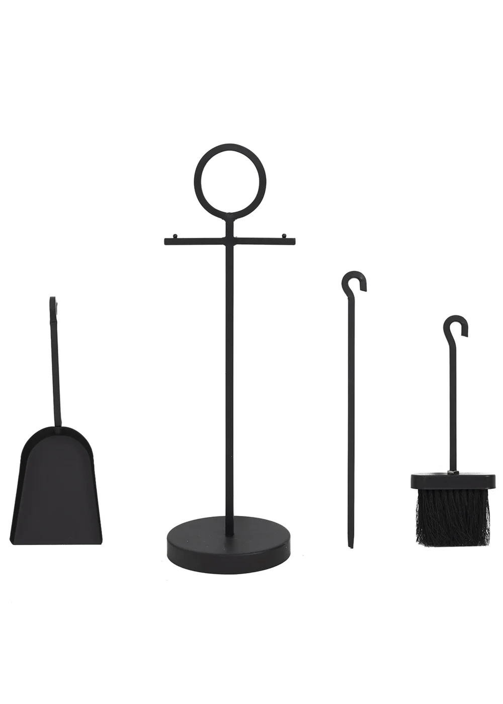 Charles Bentley Elm Fireside Companion Set - One Size Image 4