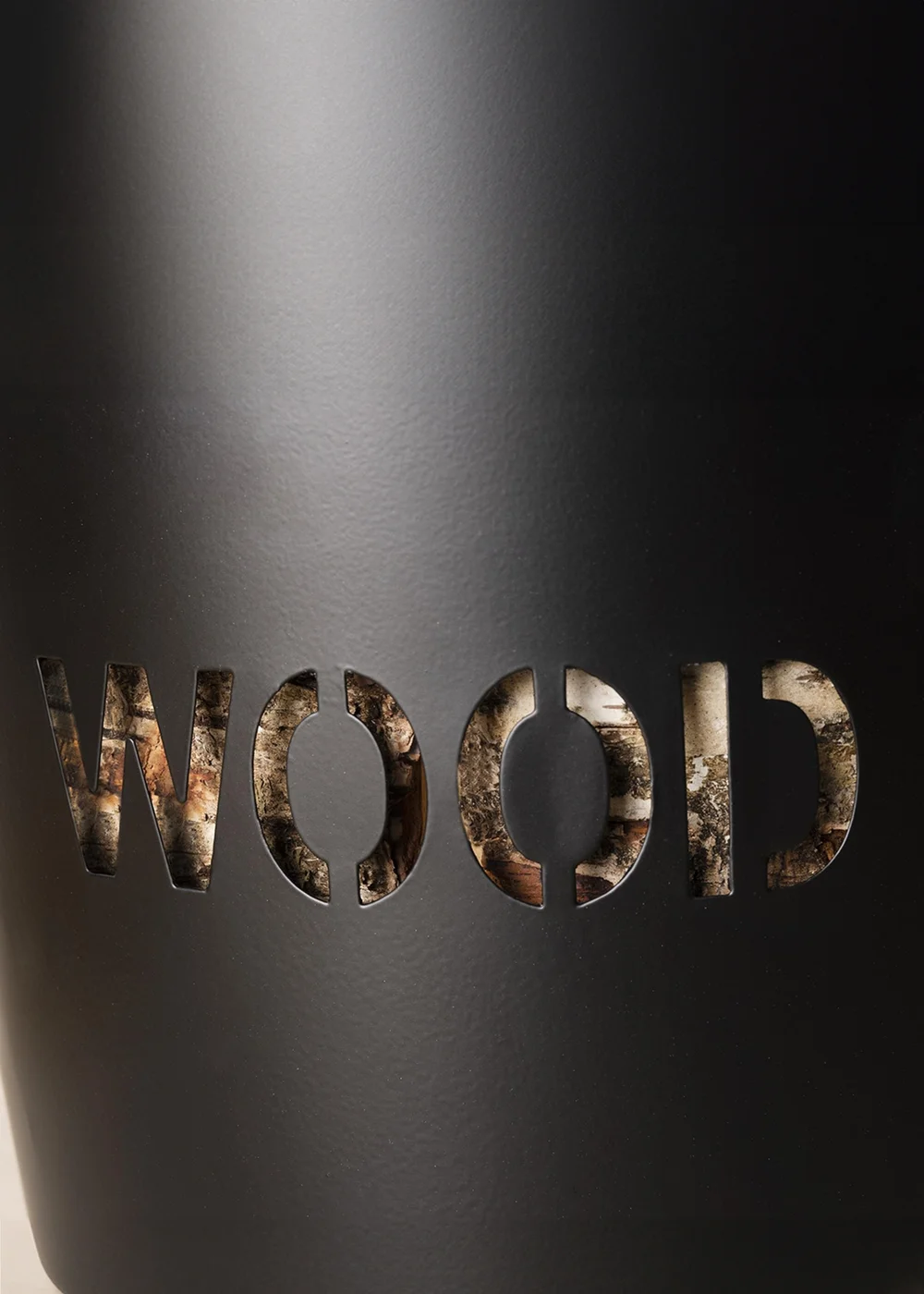 Charles Bentley Rowan Small Leather Handled Fireside Wood Bucket - One Size Image 5