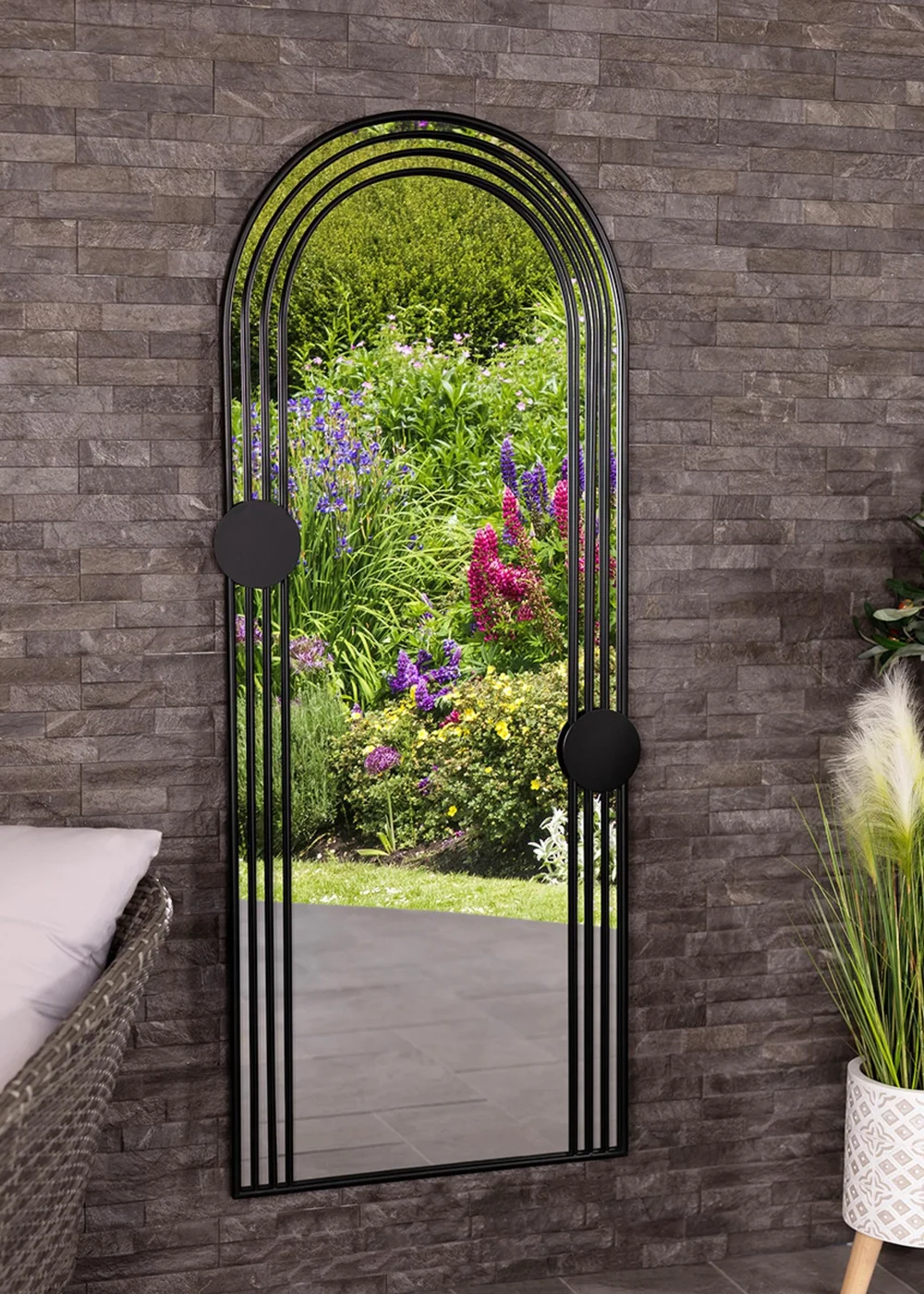 Charles Bentley Warsaw Arch Mirror - One Size Image 4